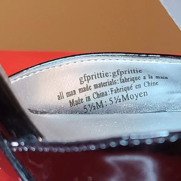 "GUESS" STILETTO STRAPPY SANDALS - Picture 6 of 7